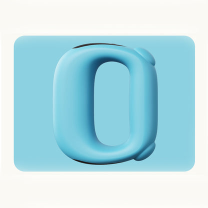 Blue Portable Fascia Massage Ring Vibration Massager with Heat and LED Display for Muscle Relaxation and Body Shaping