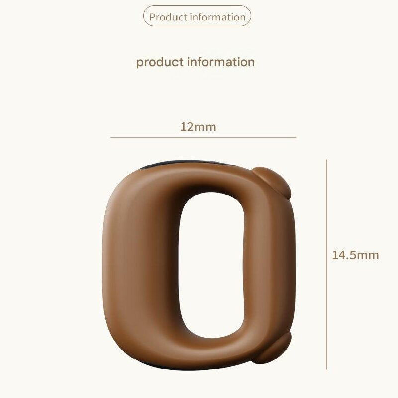 Blue Portable Fascia Massage Ring Vibration Massager with Heat and LED Display for Muscle Relaxation and Body Shaping - Image 7