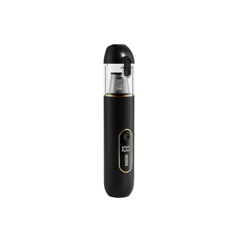 Black 2-in-1 Cordless Handheld Car Vacuum Cleaner and Air Blower Powerful Suction Brushless Motor Portable Duster for Home and Auto