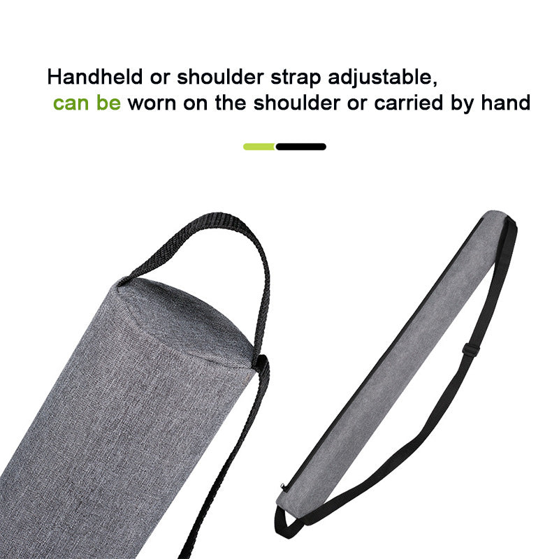 Black Insulated Golf Beer Cooler Bag Cylindrical Tube Design with PEVA Lining 83cm Portable Crossbody Shoulder Strap for Australian Golf and BBQs - Image 2
