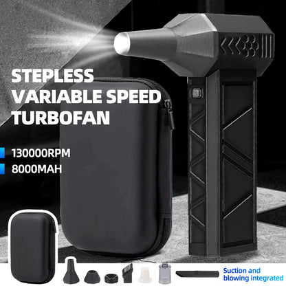 Large 140,000 RPM Cordless Air Duster & Vacuum 4-in-1 with 8000mAh Battery for Australian Homes - Image 2