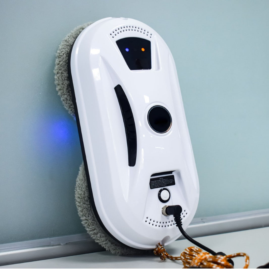 Smart Robot Window Cleaner - Automatic Glass Cleaning Washer with Remote Control - 2800Pa Suction & UPS Safety System - Includes 10 Microfibre Pads - Image 2