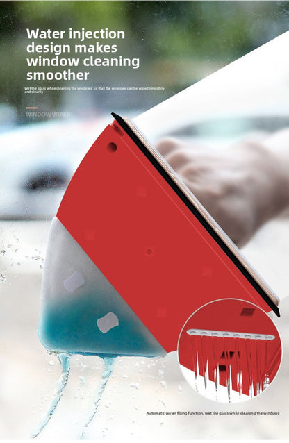 Magnetic Double Sided Window Cleaner with Water Tank 8-15mm Single Glazing Glass Wiper Tool High Rise Safety Rope - Image 4