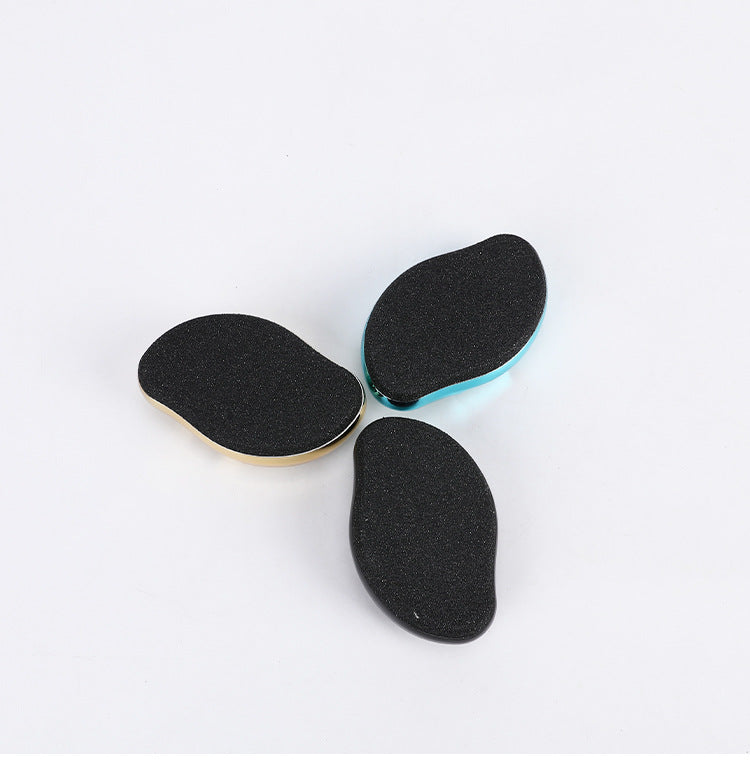 3 PCS Volcanic Stone Foot Callus Remover Pumice Stone for Dead Skin Pedicure Exfoliation Tool Black - Image 2