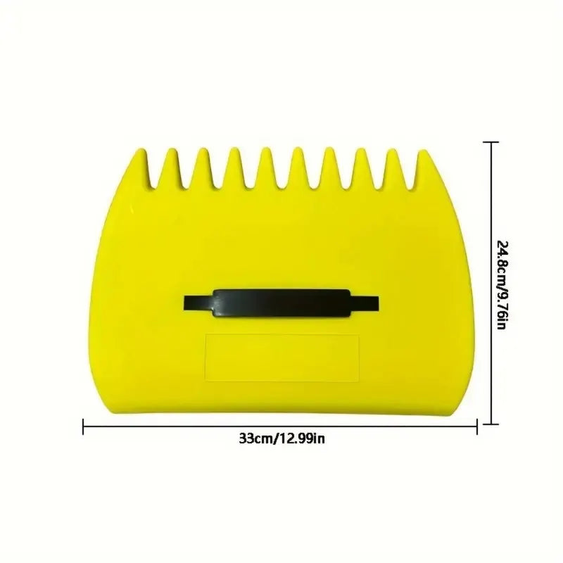 Pair of Horticultural Leaf Rake Hand Tools Set Large Plastic Claw Grabber Ideal for Collecting Yard Debris, Grass Clippings, and Scraps Army green - Image 8