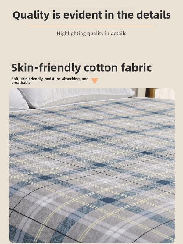 Washable Incontinence Bed Pad 100x150cm Reusable Waterproof Mattress Protector with Non-Slip Backing 4-Layer Absorbent Underpad for Elderly and Adults Dark Brown - Image 2