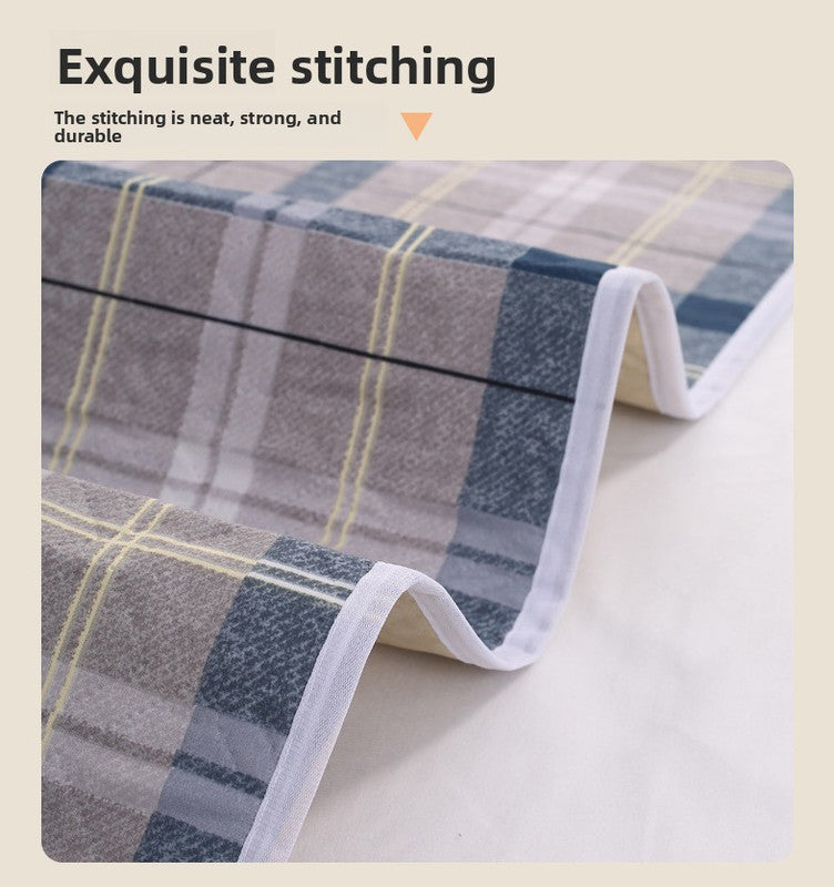 Washable Incontinence Bed Pad 180x200cm Reusable Waterproof Mattress Protector with Non-Slip Backing 4-Layer Absorbent Underpad for Elderly and Adults Smoky gray - Image 3