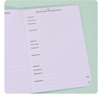 Black Address Book with Alphabetical Tabs B6 Hardcover Telephone & Contact Organizer with Pen Holder & Elastic Band for Home Office - Image 8