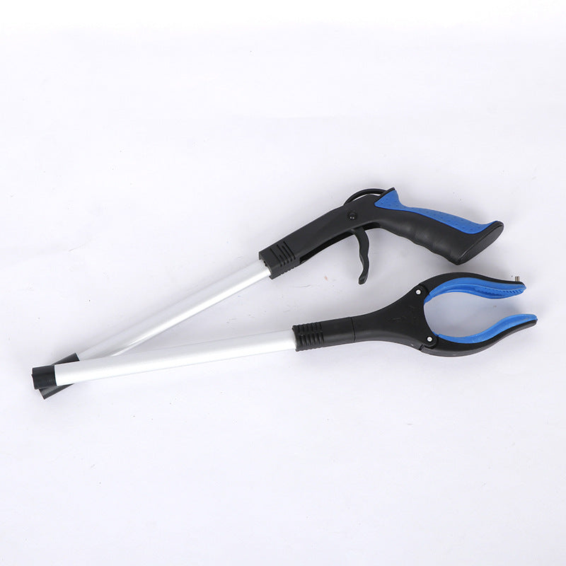 Yellow and Black Handle Foldable Grabber Reacher Tool - 83cm Aluminium Litter Picker with Magnetic Tip - Lightweight Mobility Aid for Garden & Home Rubbish Cleanup - Image 3