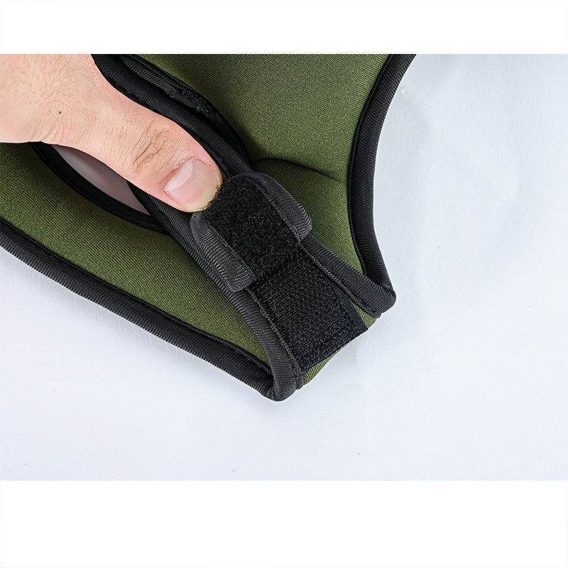 Waterproof Garden Knee Pads High Density EVA Foam Cushion for Weeding & Cleaning Adjustable Neoprene Straps Dark Purple 1 Pair - Image 5