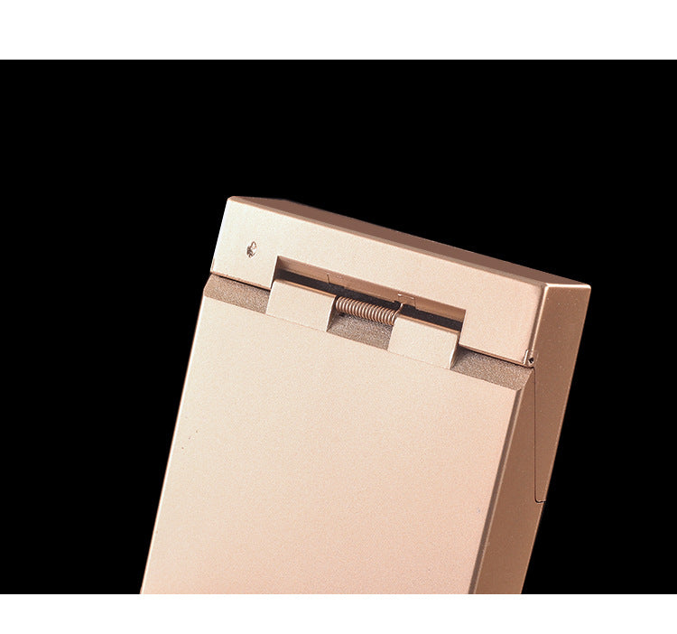 2 Pack Slim Cigarette Case Hard Shell Holder for 40 Cigarettes Durable ABS Plastic Crush Proof Box with Spring Clip Moisture Resistant Pocket Container Gold and purple - Image 5