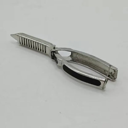 2 PCS Heavy Duty Rib Skin Remover Pliers - Silver Skin Membrane Peeler for BBQ Pork & Beef - Durable Alloy Kitchen Tool for Smoker & Grill - 18cm - Image 3