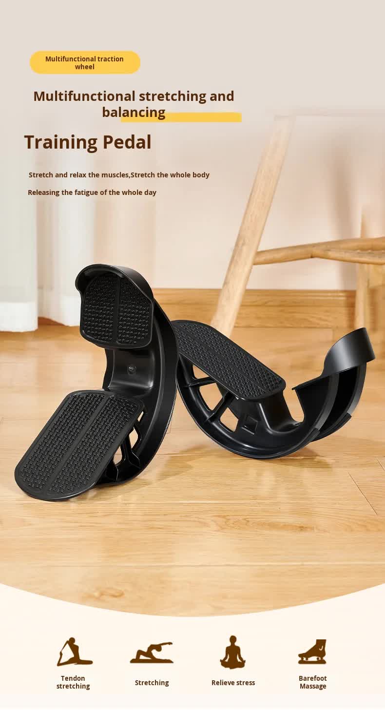 2 PCS Foot Rocker Calf Stretcher - Ankle & Lower Leg Stretching Board for Plantar Fasciitis & Achilles Relief - Anti-Slip Balance Wedge for Home & Office - Heavy Duty Blue - Image 2