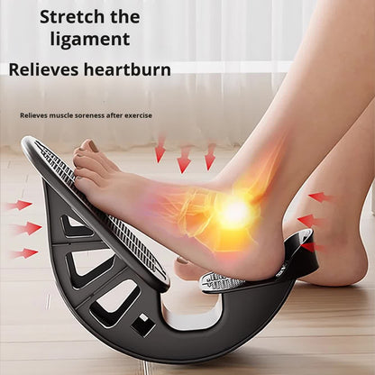 2 PCS Dual Foot Rocker with Connecting Bar - Calf & Ankle Stretcher System for Plantar Fasciitis Relief - Linked Incline Board with Stabiliser Axis - Heavy Duty Black - Image 6
