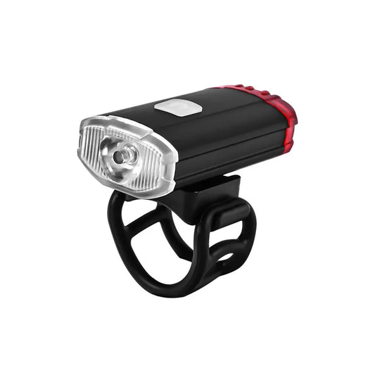 USB Rechargeable Mini Bike Light Front & Rear Combo - 150 Lumen LED High Brightness Safety Lamp for Cycling - IPX8 Waterproof Aluminium Helmet & Handlebar Light - Black - Image 2