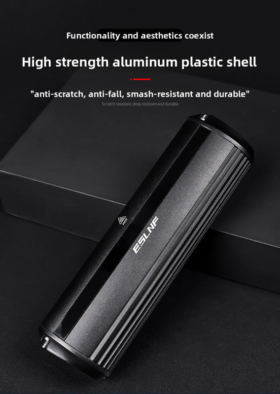 EOS610 1000 Lumen Anti-Glare Bike Light with Single Bracket Mount - USB Rechargeable LED Headlight 2000mAh - Waterproof Aluminium Horizontal Front Lamp for MTB & Road - Image 4