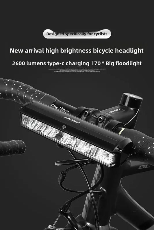 EOS640 Upgraded 3250 Lumen Super Bright Bike Light with Stable Dual Bracket Mount - 8000mAh Long Life Battery with Smart Temp Control - USB Rechargeable Aluminium MTB Headlight - Image 2