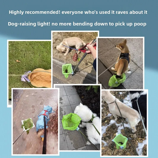 Upgraded Aluminium Telescopic Dog Poop Scooper Large Size Heavy Duty Waste Collector for Medium to Large Dogs Over 15kg - Image 2