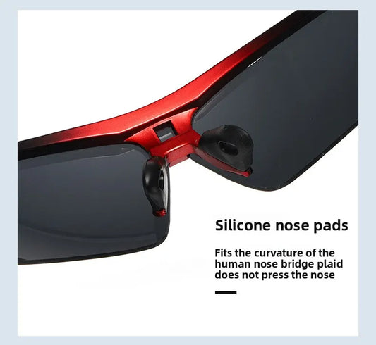 3 PCS Outdoor Cycling Sunglasses Set Sports Glasses Clear and Colorful Mirrored Lenses Black and White Frames UV Protection Unisex Running MTB - Image 7