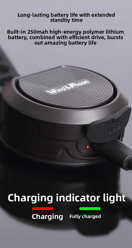 130dB Electric Bike Horn with Anti-Theft Alarm 4 Sound Modes Adjustable Volume USB Rechargeable Waterproof Bicycle Bell for MTB Road Scooter Black - Image 6
