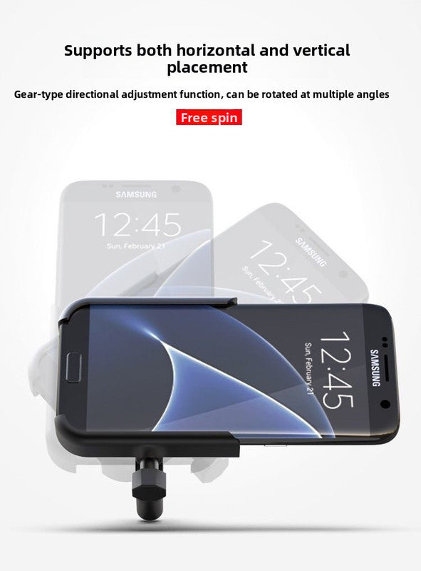 New M3 Aluminium Motorcycle Phone Holder Rearview Mirror Mount 360 Rotation Anti-Shake Metal Bracket for Scooter Motorbike 4-7 Inch Phones Black - Image 6