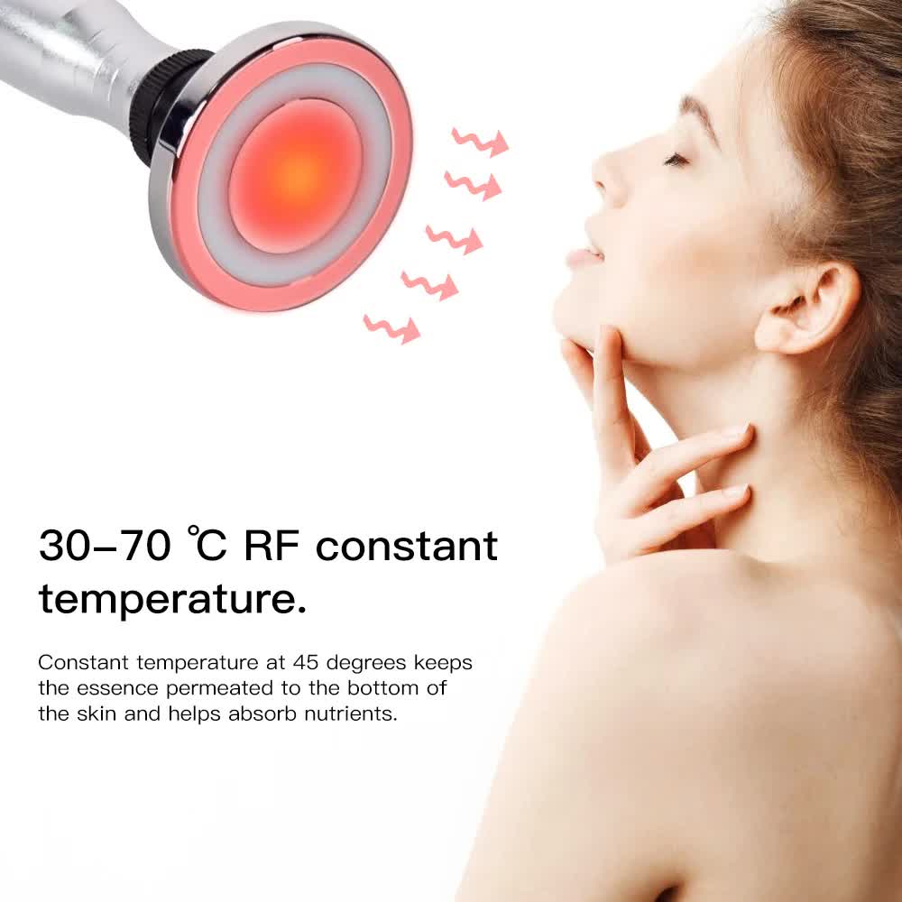 Professional RF Radio Frequency Skin Tightening Machine Facial & Body Contouring Device Anti-Aging Massager with 3 Probes AU Plug - Image 2