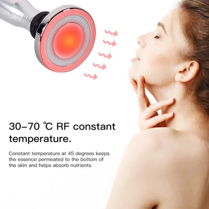 Professional RF Radio Frequency Skin Tightening Machine Facial & Body Contouring Device Anti-Aging Massager with 3 Probes AU Plug - Image 2