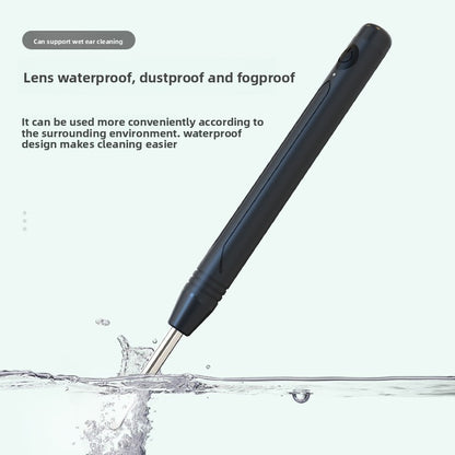 Smart Visual Ear Wax Removal Tool with HD Camera WiFi Wireless Otoscope Ear Cleaner 3.5mm Ultra Slim Lens for iPhone Android White - Image 5