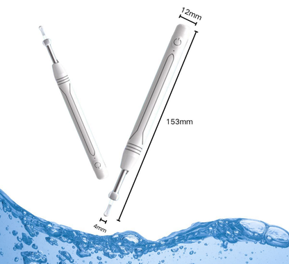 Smart Visual Ear Wax Removal Tool with HD Camera WiFi Wireless Otoscope Ear Cleaner 3.5mm Ultra Slim Lens for iPhone Android Green - Image 2