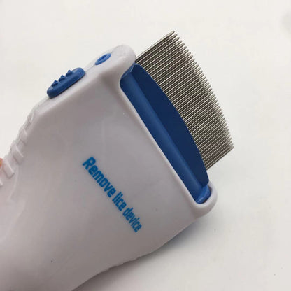 Portable Electric Pet Lice/Flea Comb with 3 Filters - Physical Head Lice Remover and Grooming Vacuum for Cats & Dogs - Image 3