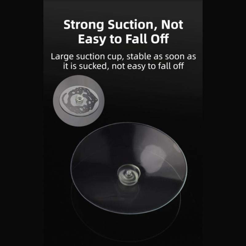 Black IPX4 Waterproof Portable Bluetooth Shower Speaker with Suction Cup & LED Light - Multi-Use As Phone Stand, Built-in Mic for Hands-Free Calling - Image 6