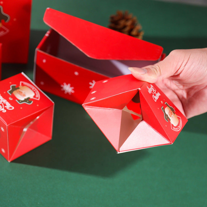 Blue Pop-Up Jumping Gift Box Set (20 Bouncing Boxes) - Christmas / Valentine's Day Creative Surprise Gift Kit for Cash & Tiny Gift - Image 5