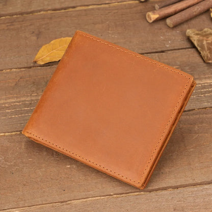 Style 2 Genuine Cowhide Leather Wallet - RFID Protection, VH1104 Dad to Son Gift with To My Son Embossed Message - Image 5