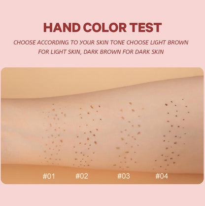 2-Pack #03 Dark 2-in-1 Double-Headed Freckle Pen & Eyeliner - Natural & Long-Lasting, Easy Coloring for Sun-Kissed Look - Image 6