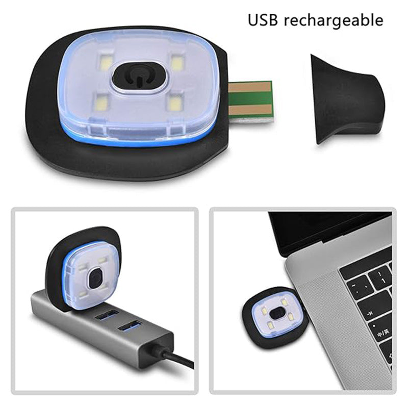 Pink Removable LED Bluetooth Headphone Beanie - Washable Knit Hat with 3-Level LED Illumination & Stereo Sound, USB Rechargeable - Image 7