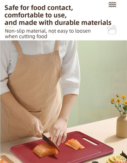 Black-Green Aluminum Fast Thawing Dual-Sided Cutting Board(31x21CM) - Multifunctional Kitchen Tool with Garlic Grinder and Knife Sharpener - Image 5