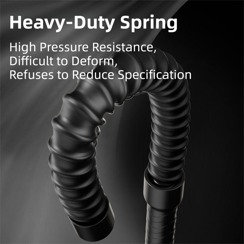1-Pair Black Cordless Battle Ropes for Strength and Conditioning Training - Professional Muscle Power Workout System - Image 2