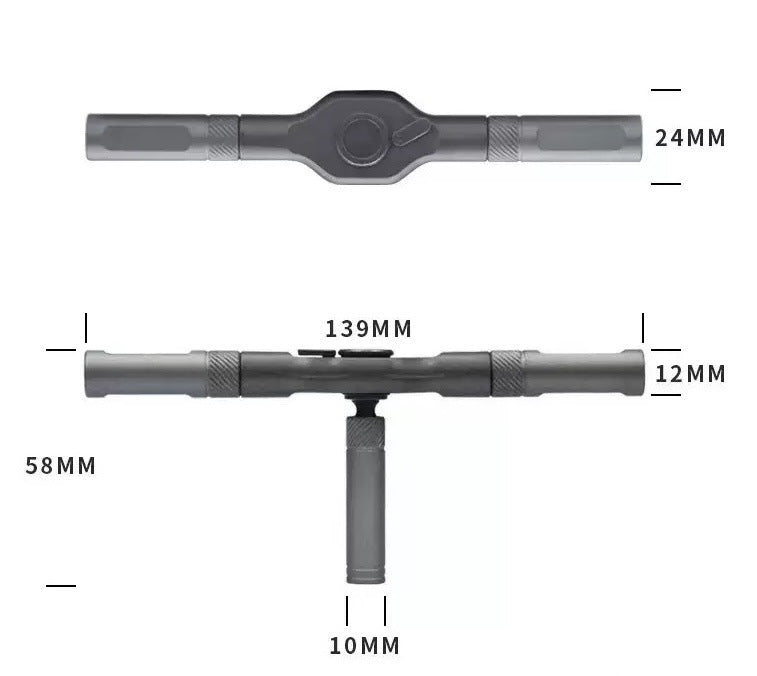 24-in-1 Ratchet Screwdriver Tool Set - Multifunctional S2 Steel Bit Combination Kit with Wrench Function for Home and Workshop Use - Image 2