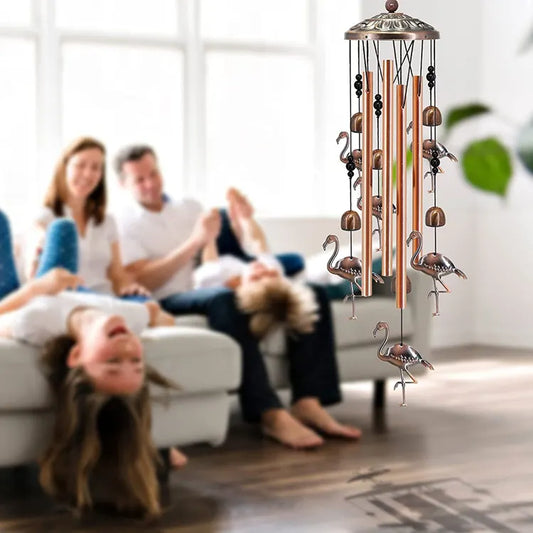 90cm Large Creative Sea Turtle Vintage Metal Tube Wind Chimes - Handcrafted Musical Hanging Decor for Garden and Home with Hanging Hook - Image 2