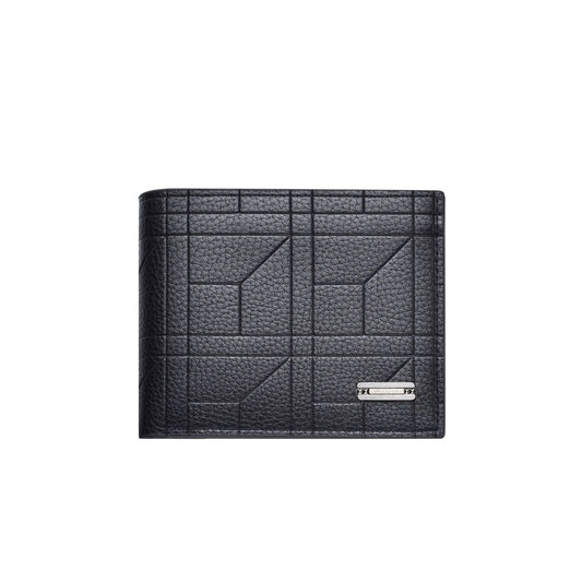 Dark Brown Men's Ultra-Thin PU Leather Wallet - Compact & Stylish Bi-fold Purse with Multiple Card Slots