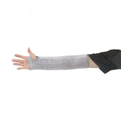 One-Pair 5 Level Cut-Resistant Arm Protection Sleeves(40CM) - Anti-Slash & Anti-Puncture Heavy Duty Safety Guard for Butchering & Construction