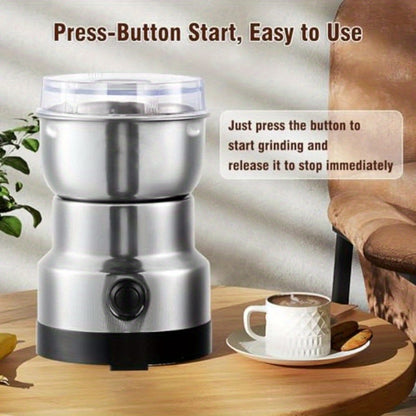Compact Electric Grinder and Pulverizer - Multi-Functional Ultra-Fine Kitchen Mill for Nut, Grains, Spices, Coffee Beans - Image 6