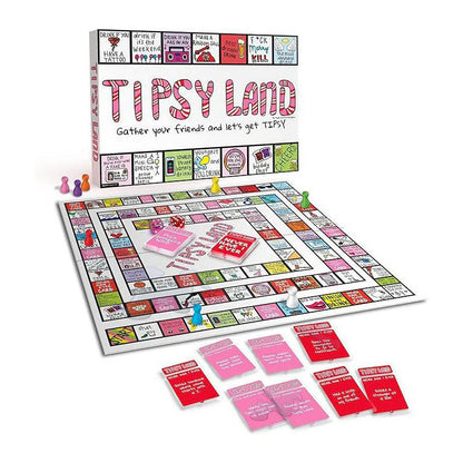 Tipsy Land Party Card & Board Set - Premium Drinking Game and Hilarious Social Icebreaker for Parties & Game - Image 4