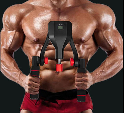 Black 50KG High-Resistance Kegel Trainer With Smart Counter & Leg Straps - Muscle & Thigh Slimming Equipment with Jump Rope & 2 Handles Attachment - Image 8