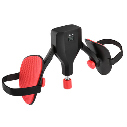 Black 35KG High-Resistance Kegel Trainer With Smart Counter & Leg Straps - Muscle & Thigh Slimming Equipment with Jump Rope & 2 Handles Attachment