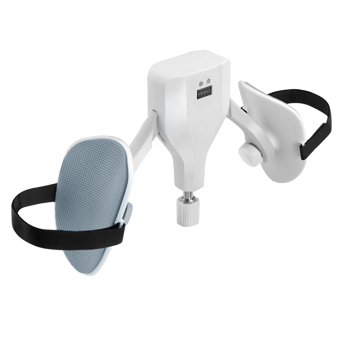 White 35KG High-Resistance Kegel Trainer With Smart Counter & Leg Straps - Unisex Muscle & Thigh Slimming Equipment