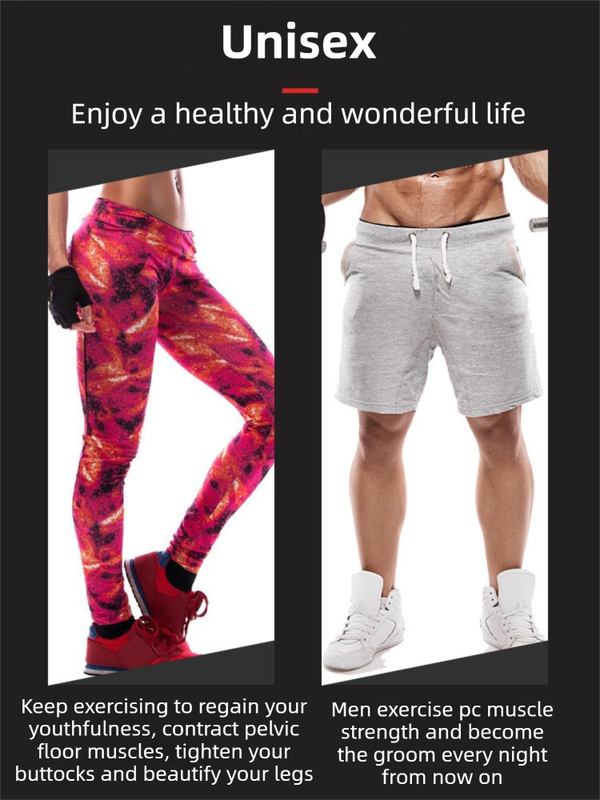 White 35KG High-Resistance Kegel Trainer With Smart Counter & Leg Straps - Unisex Muscle & Thigh Slimming Equipment - Image 5