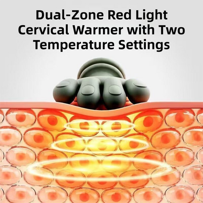 Wireless 4D Bionic 10-Fingers Shoulder & Neck Massager - EMS Micro-current & Vibration Neck Reliever with 2-Level Red Light Heat - Image 2