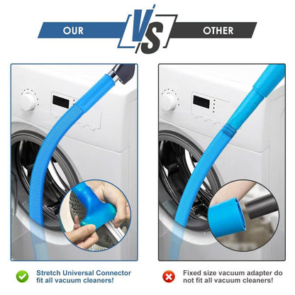 Sealegend Dryer Vent & Washing Machine Deep Cleaner Kit - 8M Flexible Vacuum Hose Attachment & Lint Brush - Image 3