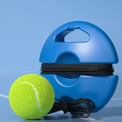 Portable Self-Study Tennis Training Set -  Tennis Rebounder with High-Elasticity String, Baseboard & Durable Training Ball - Image 2